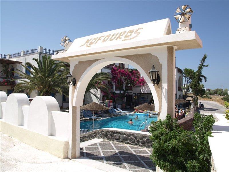 Kafouros Hotel Kamari  Ngoại thất bức ảnh